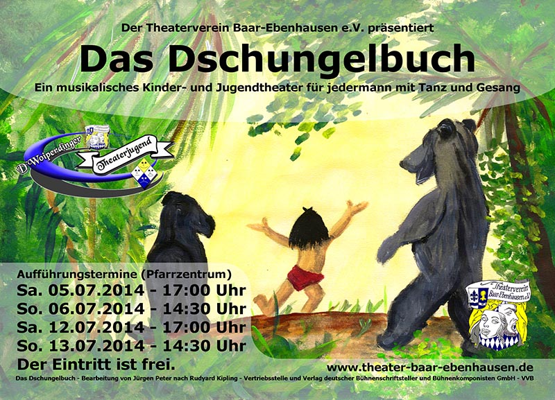 Das Dschungelbuch Flyer