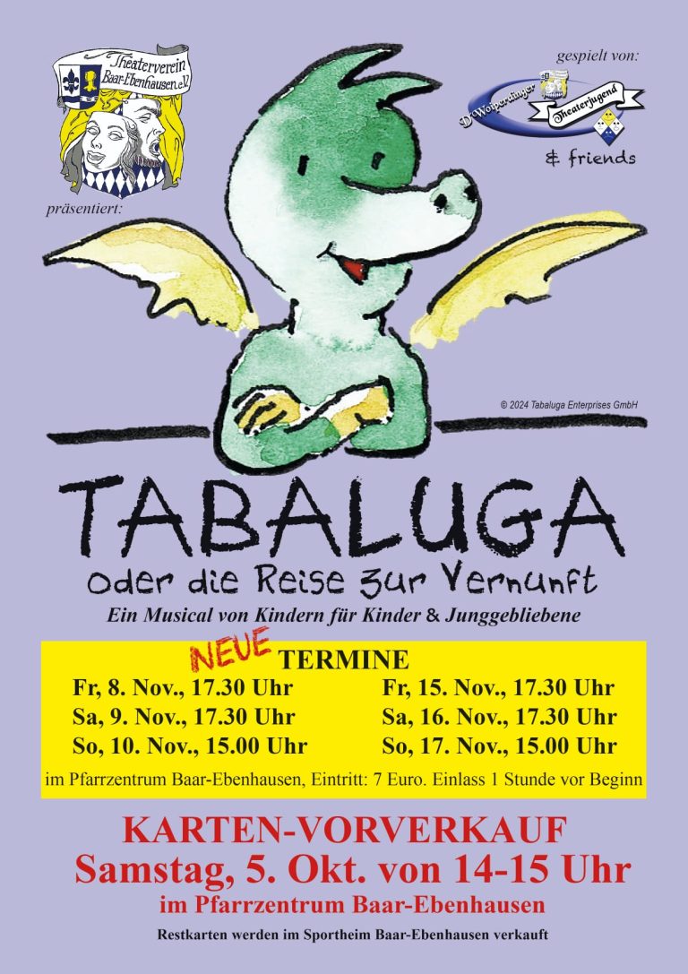 TABALUGA oder die Reise zur Vernunft (VERSCHOBEN)
