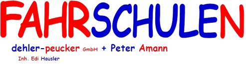 Logo Fahrschulen dehler-peucker + Peter Amann